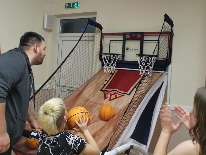 Electronic Basketball Game Hire