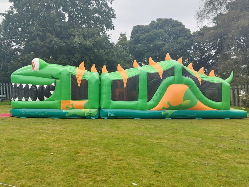 Lizard Inflatable Obstacle Course