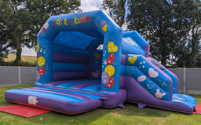 Party Side Slide Combo Castle