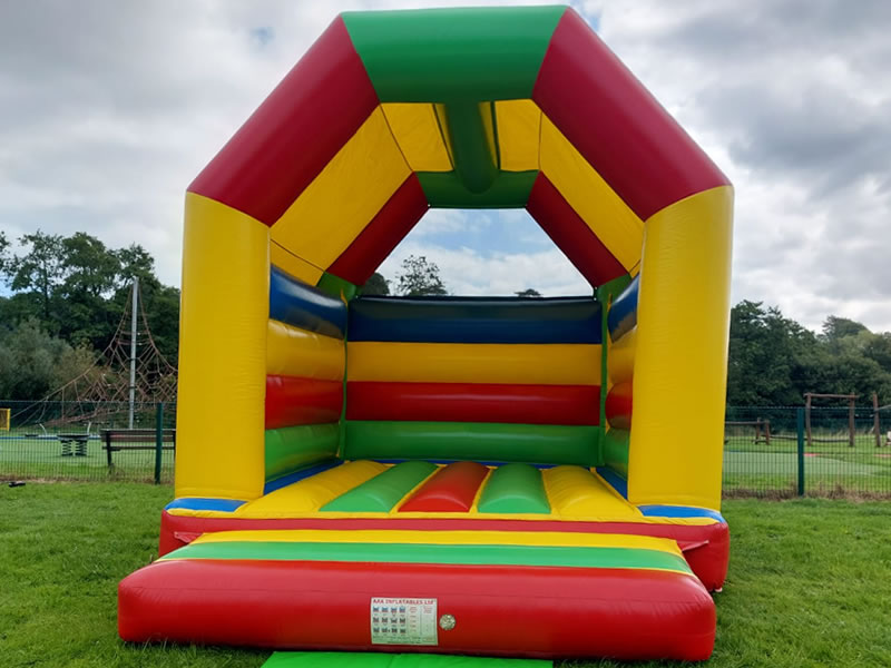 Rainbow Adult Bouncy Castle