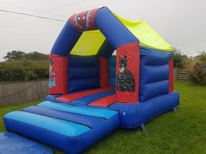 Superhero Bouncy Castle Hire