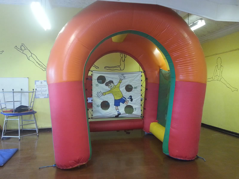 Inflatable Football Striker Hire Wales