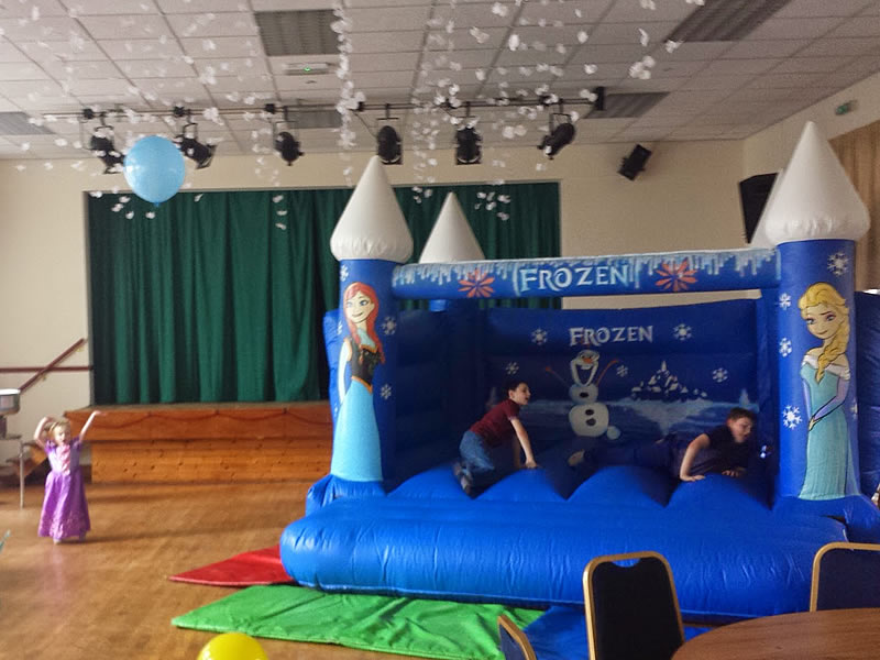 Frozen Theme Princess Bouncy Castle