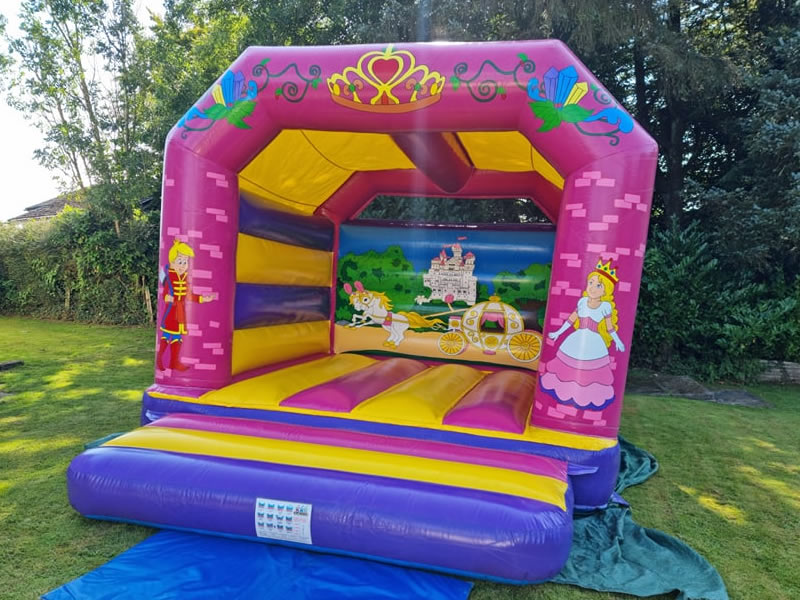 Large Princess Bouncy Castle Hire Wales