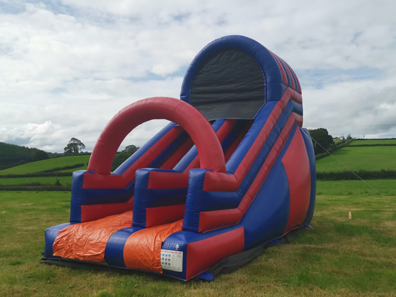 Inflatable slide for parties and events