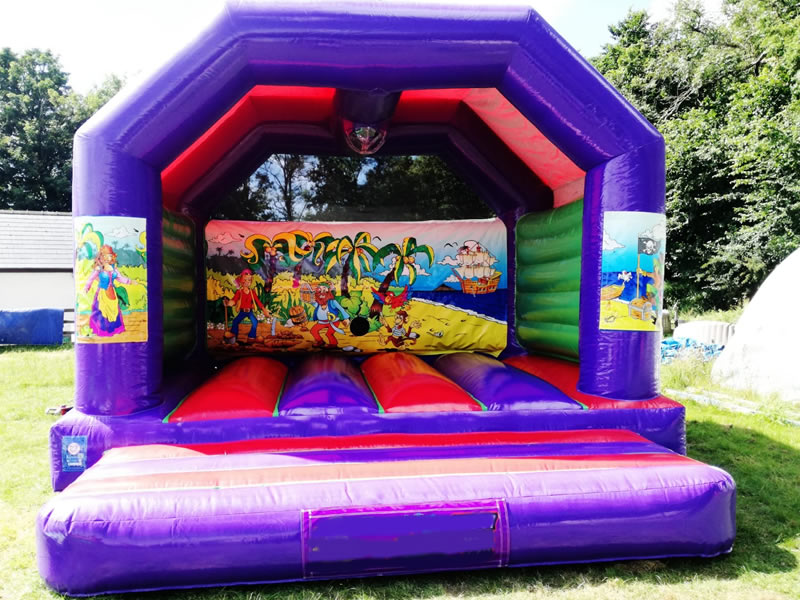 Pirate Disco Bouncy Castle Hire Wales