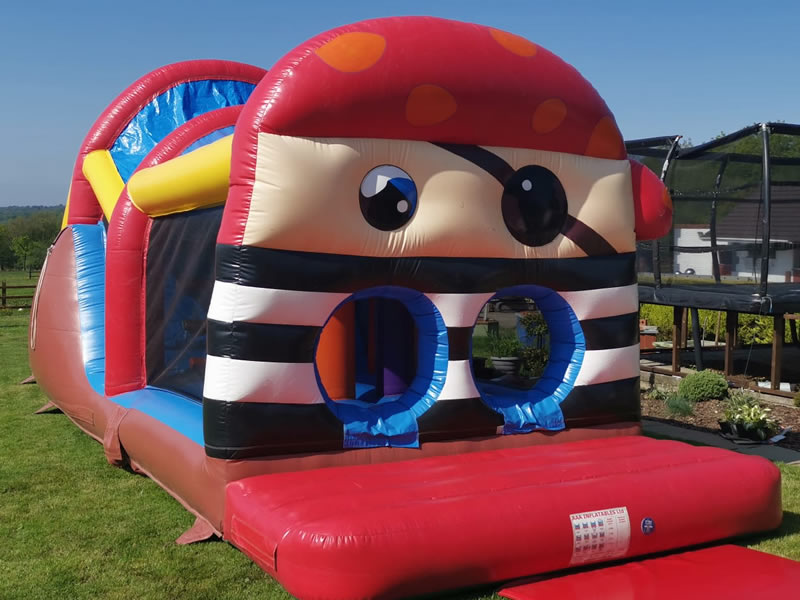 Pirate Inflatable Assault Course